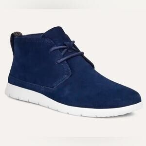 UGG Men's Freamon Suede Lace Up Chukka Boot In Navy Sz 9 Preppy Office‎ Business